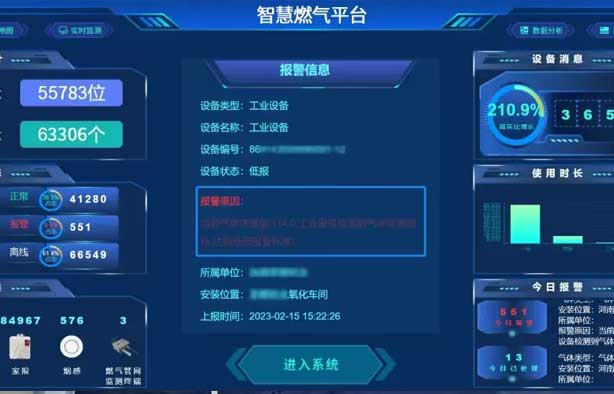 工商業(yè)可燃?xì)怏w報(bào)警裝置助力餐飲行業(yè)筑牢燃?xì)獍踩谰€?